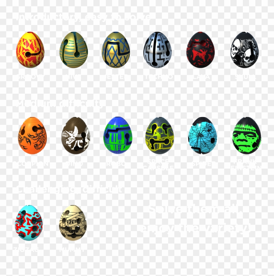 1-layer Eggs - Circle Clipart