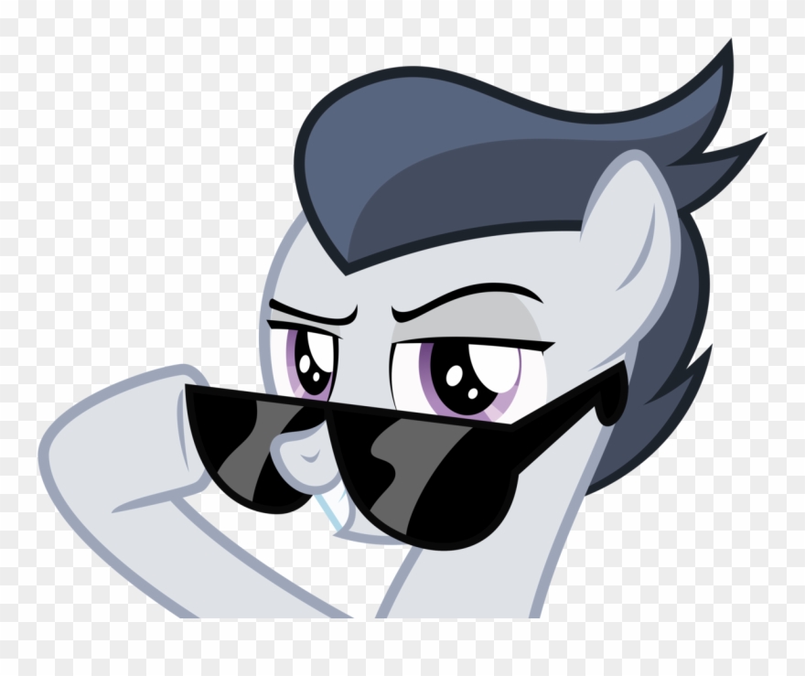 Sunglass Svg Cute Cartoon - Mlp Song Blank Flanks Forever Clipart