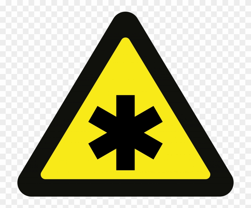 Warning Signs - Trip Hazard Warning Sign Clipart