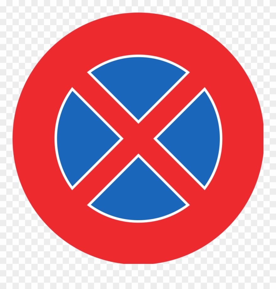 Ch Vorschriftssignal Halten Verboten - End Of National Speed Limit Sign Clipart