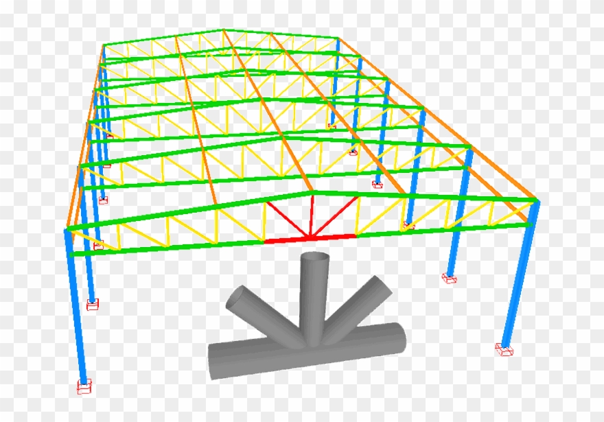 3d Steel Frames Clipart