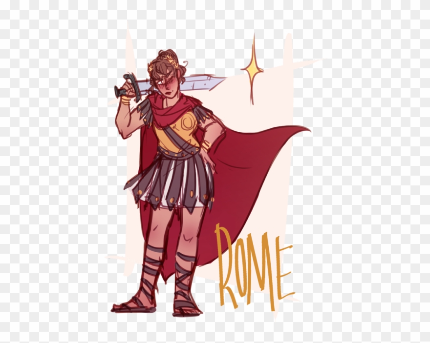 Sunshan's Art/main A Nyo Rome For My Rome Blogart Tag - Cartoon Clipart