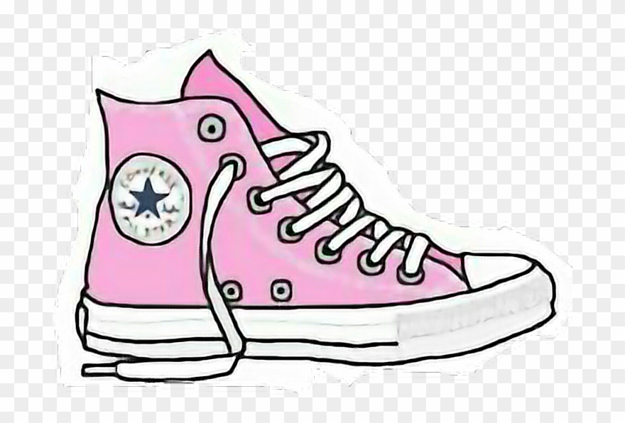 Converse Sticker - Png Converse Clipart