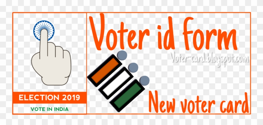 Form6, Voter Card, Votting, Voter Id Form, Voter Card, Clipart