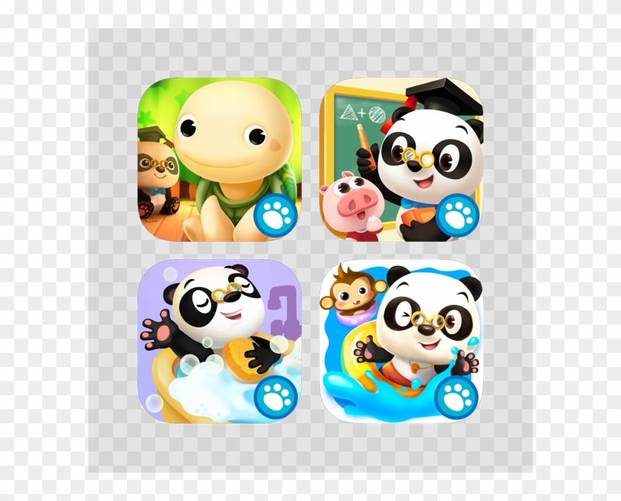 Panda Bakım Koleksiyonu App Store'da - Dr. Panda's Swimming Pool Clipart