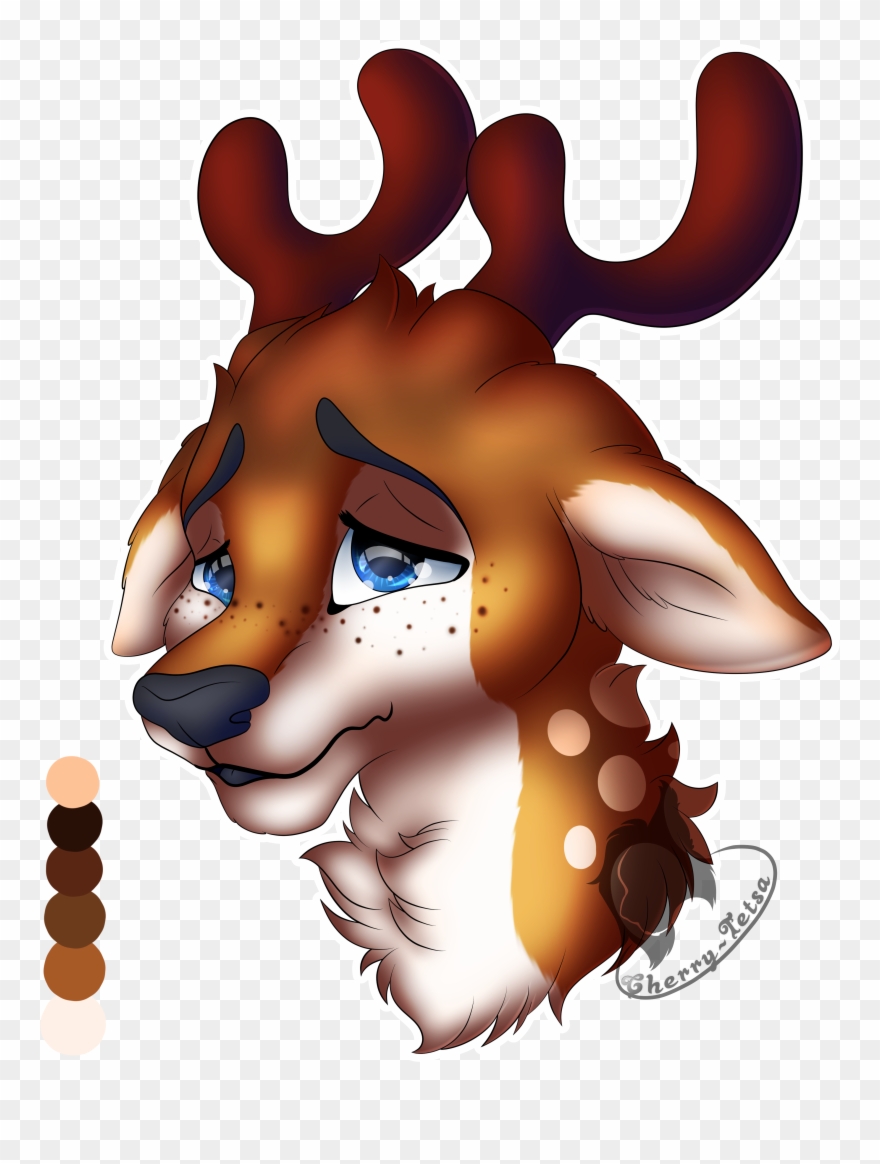 Personal Work - Cute Deer - Cartoon Clipart