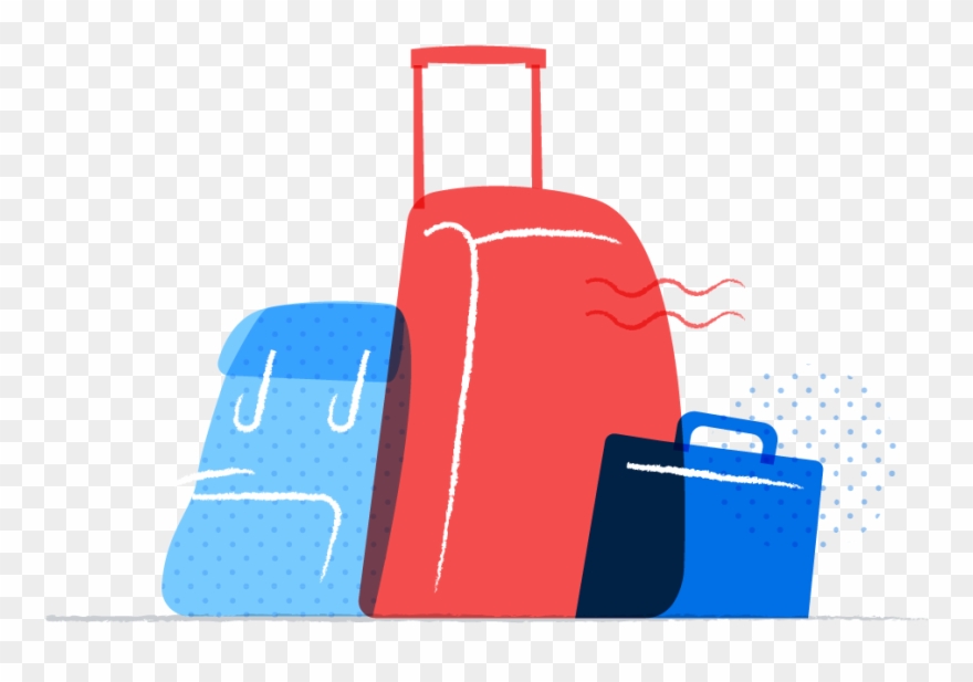 Clipart Library Luggage Clipart Overnight Bag - Luggage Illustration Png Transparent Png