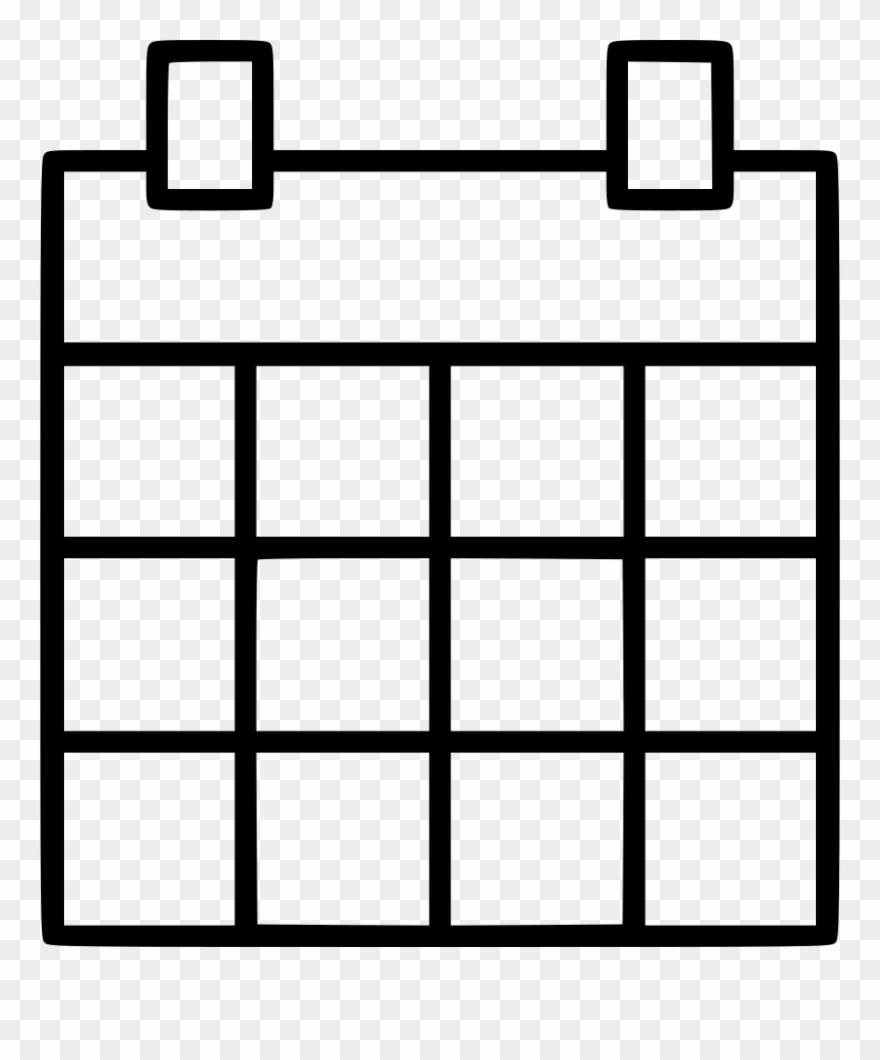 Calendar Calender Date Month Svg Png Icon Ⓒ Clipart