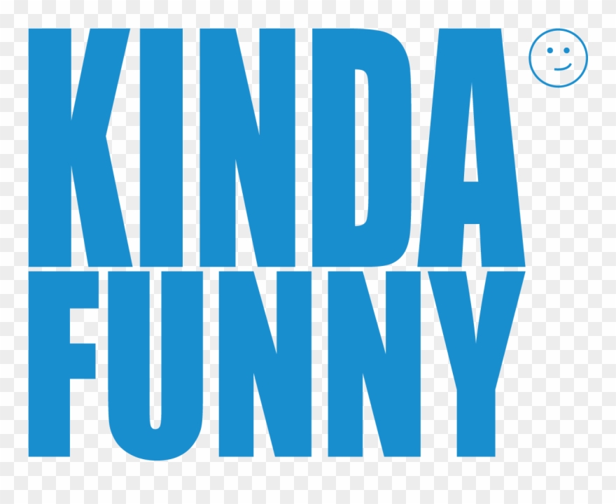 Funny Text Png - Kinda Funny Logo Transparent Clipart
