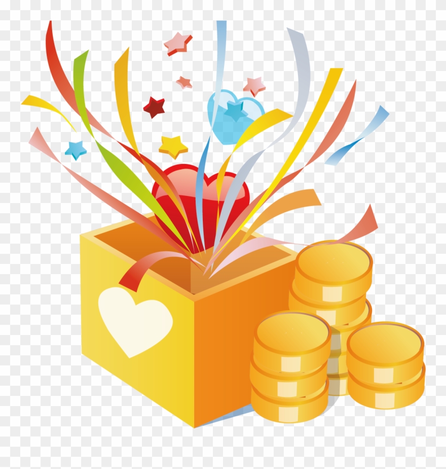 Candy Clipart Boxed - 礼品 矢量 图 - Png Download