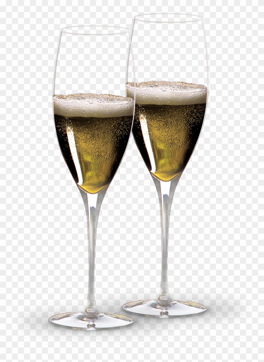 Champagne Clip Art Transparent Background - Prosecco Sparkling Wine Glass - Png Download