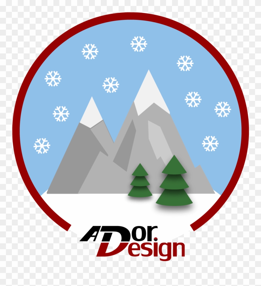 Realistic Snow Effect - Berge Animation Clipart