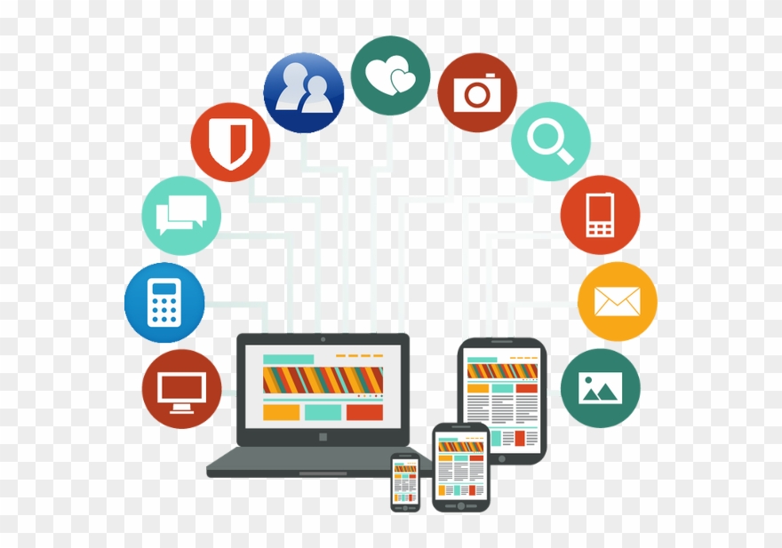 Logiciel En Ligne - Html5 Development Clipart