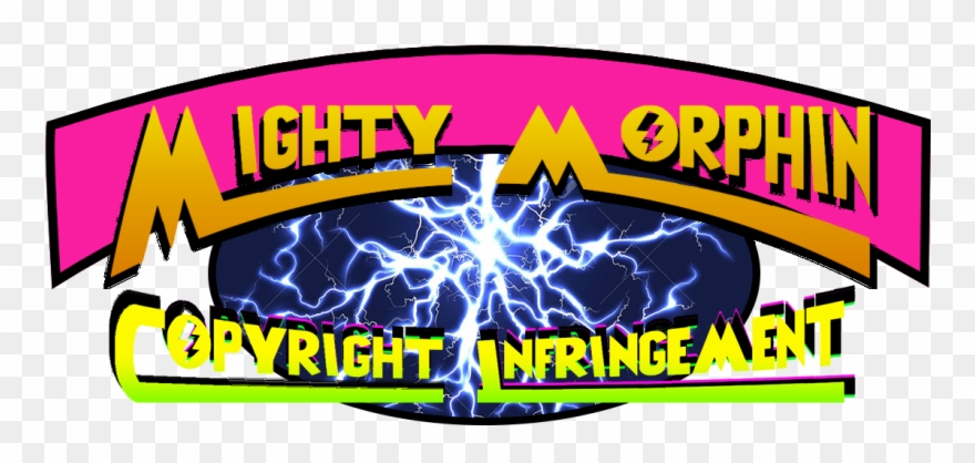 Mighty Morphin Copyright Infringement Clipart