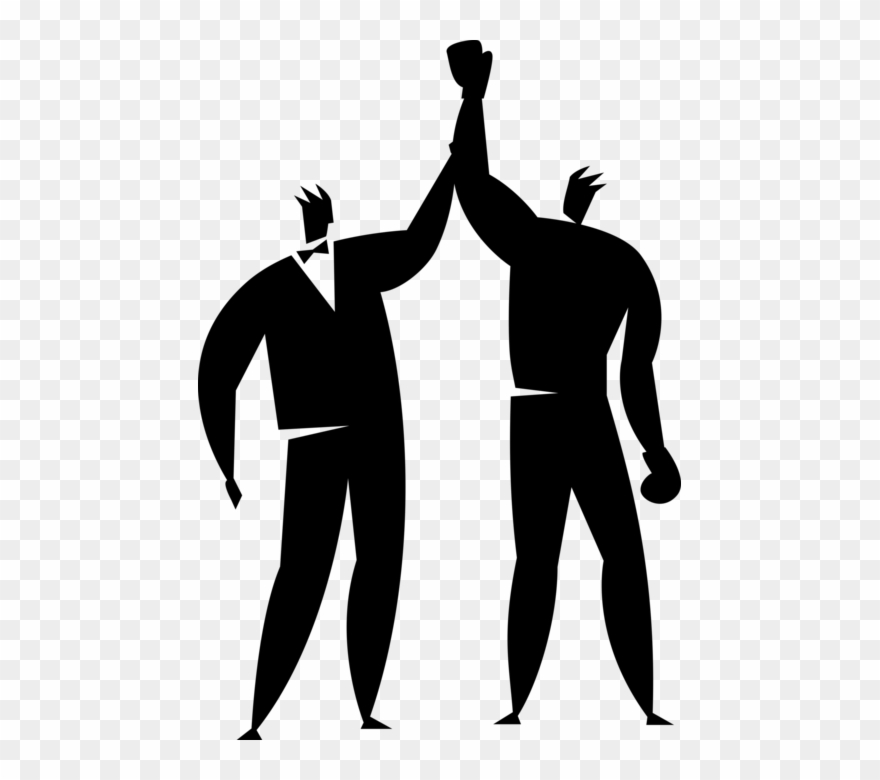 Boxer Wins Championship Fight Image Illustration Of - Vencedor Png Clipart