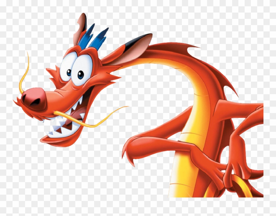 Chinese Dragons To Celebrate The Lunar New Year We - Mushu Dragon De Mulan Clipart