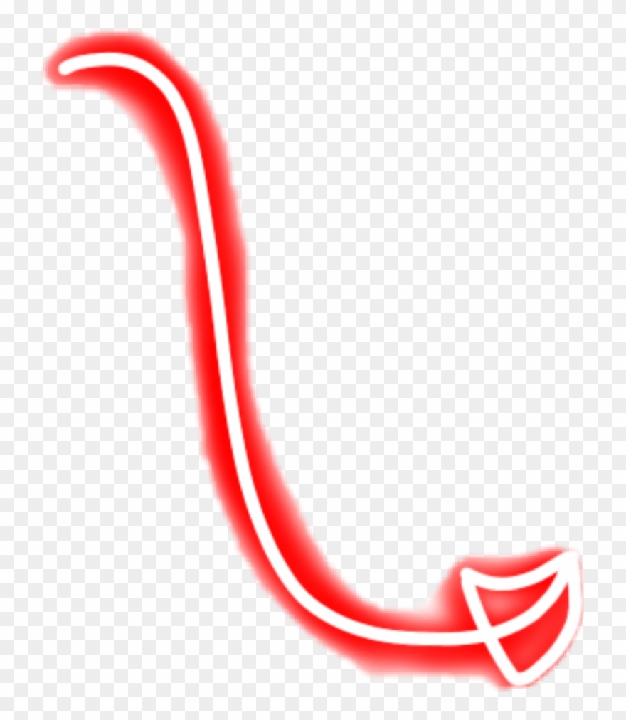 #devil #demon #tail #demontail #devtail #red #devilboy - Tail Devil Png Clipart