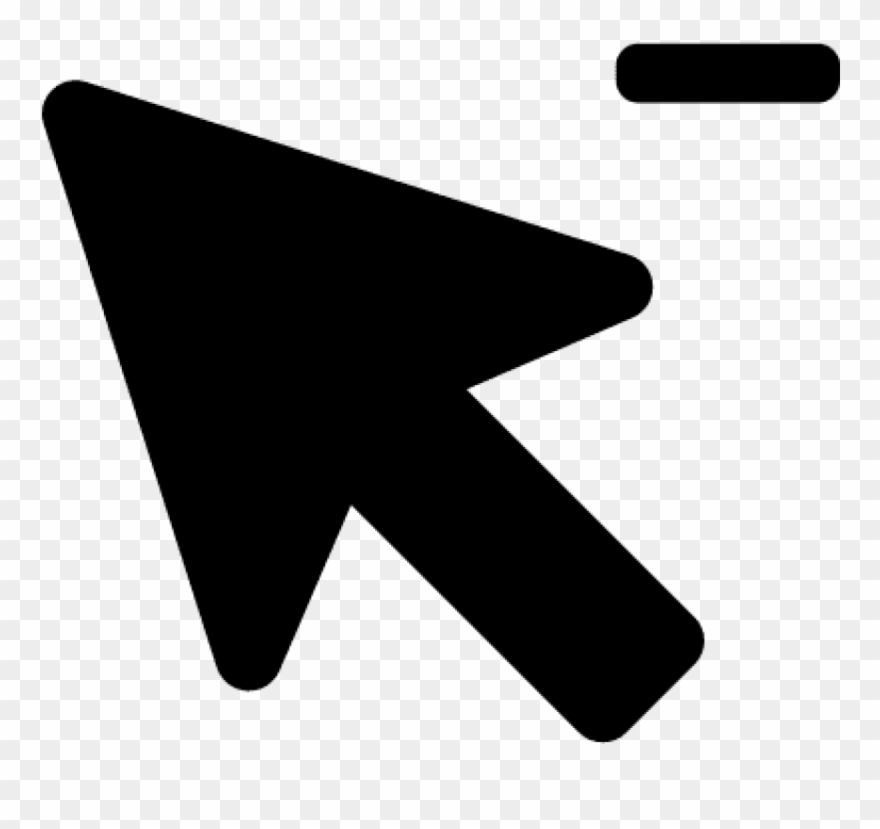 Mouse Cursor Vector - Mouse Arrow Vector Png Clipart