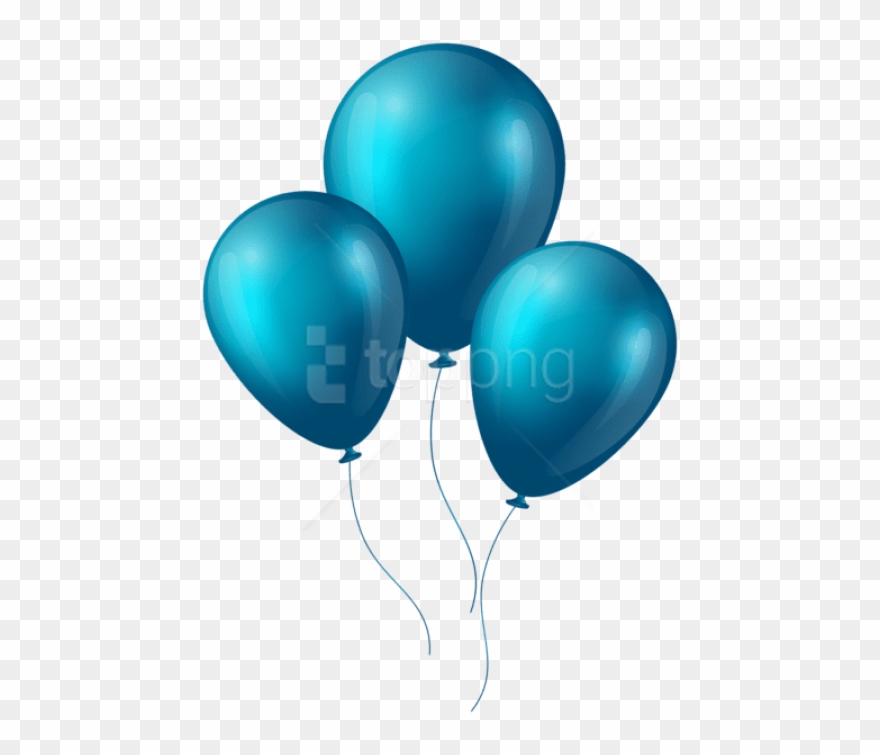 Blue Balloon Png - Balloons Png Clipart