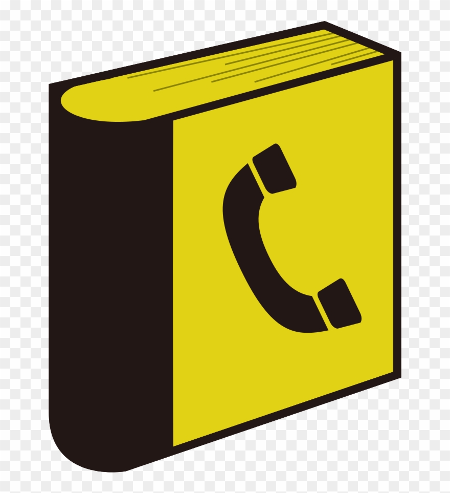 File Peo Book Svg - Clip Art Phone Book - Png Download