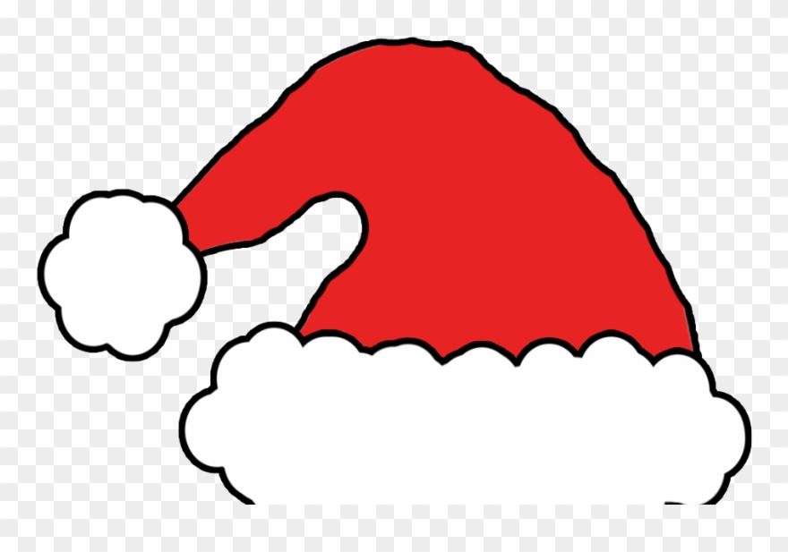 Santa Hat Svg Free Clipart