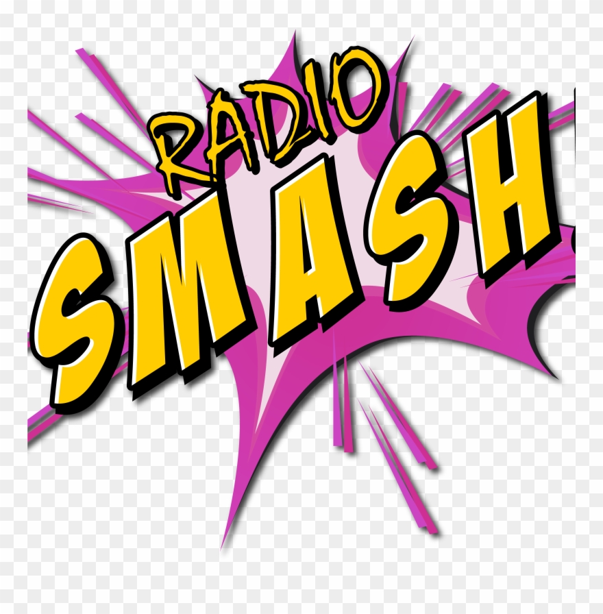 Radio Smash Live - Smash Vector Clipart