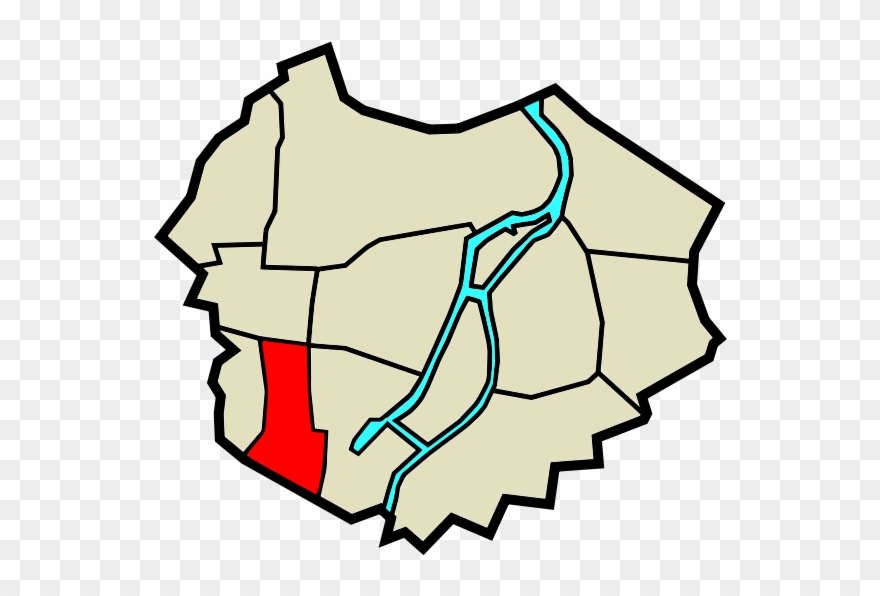 File - Zaroślak Mapa - Svg - Dzielnica Śródmieście Gdańsk Podział Clipart