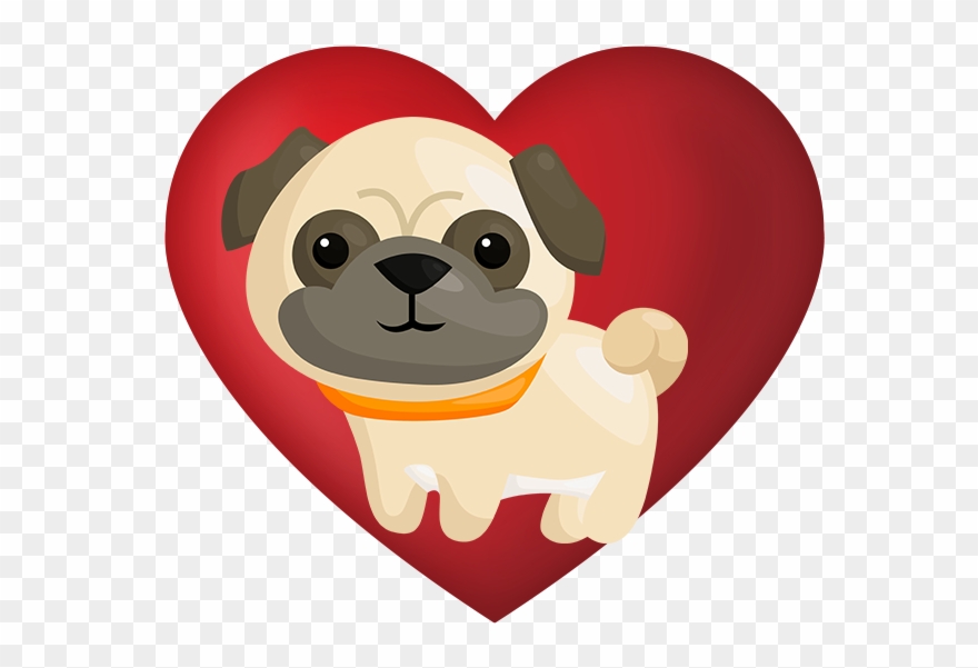 Pug Emoji & Stickers Messages Sticker-8 - Puppy Clipart