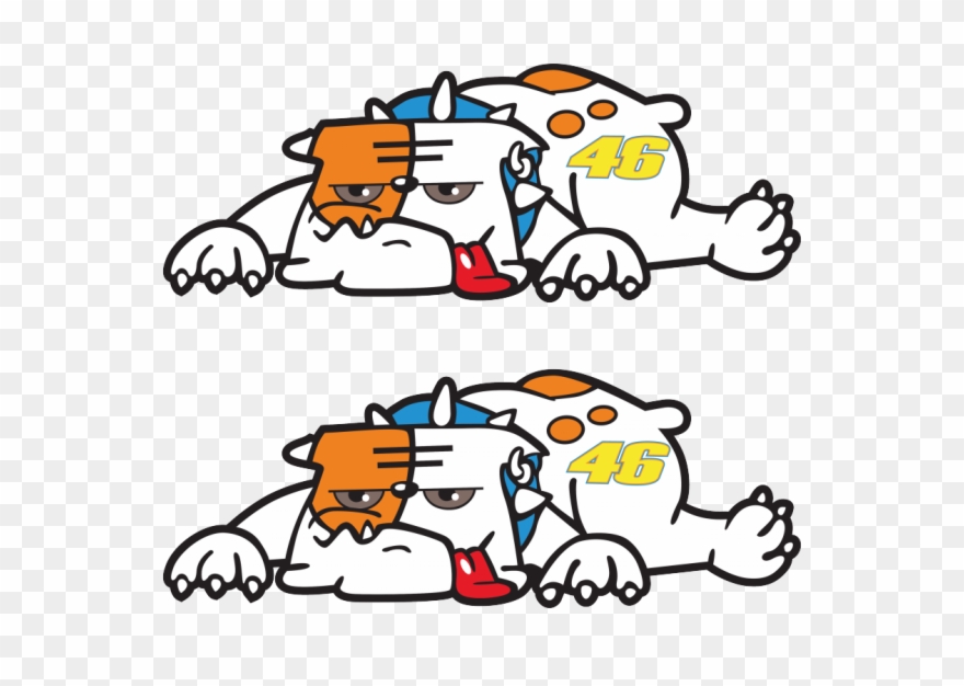 Valentino Rossi Dog - Valentino Rossi Logo Perro Clipart