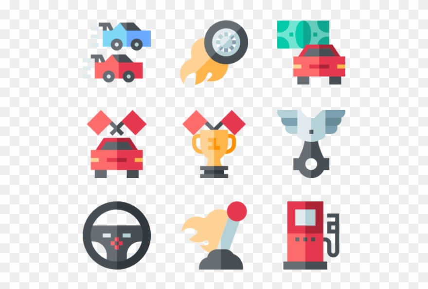 Auto Racing Clipart
