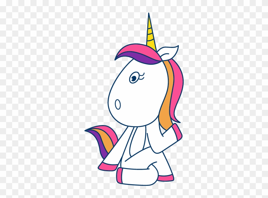 Unicorn Sticker Clipart