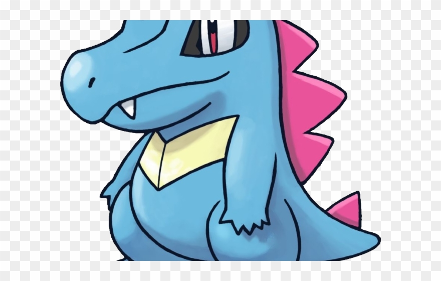 Blue Dragon Clipart Red - Totodile Pokemons - Png Download