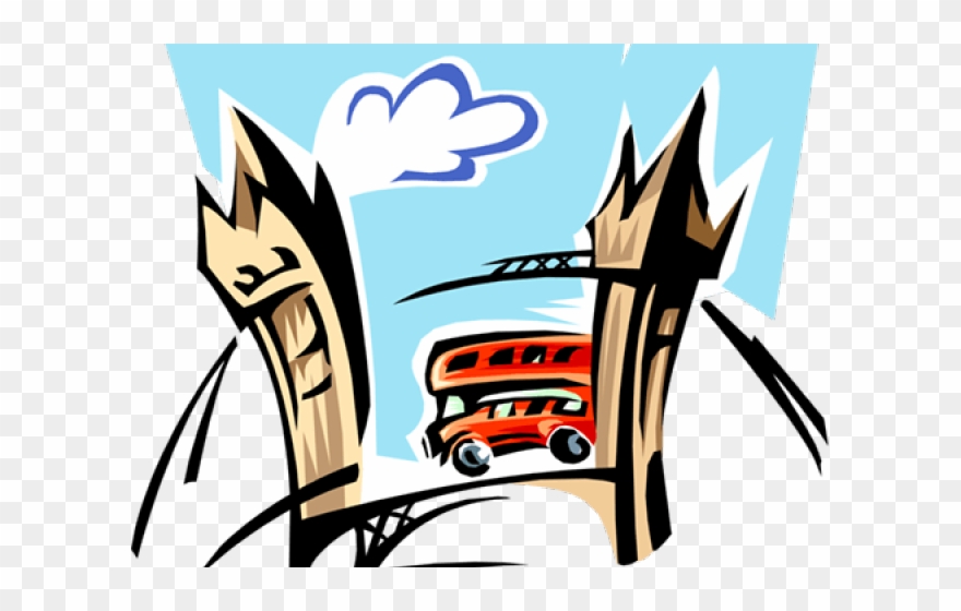 England Clipart Book - London Bridge Clipart - Png Download
