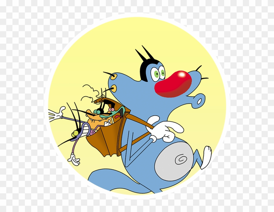 Oggi Ja Torakat Clipart