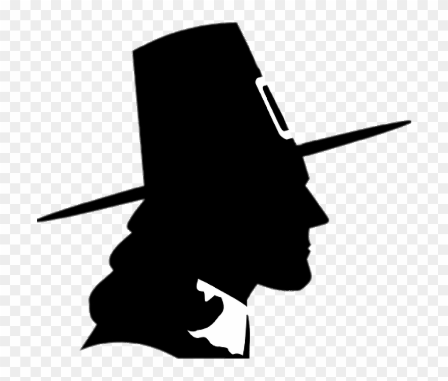 Pilgrim Silhouette Clipart