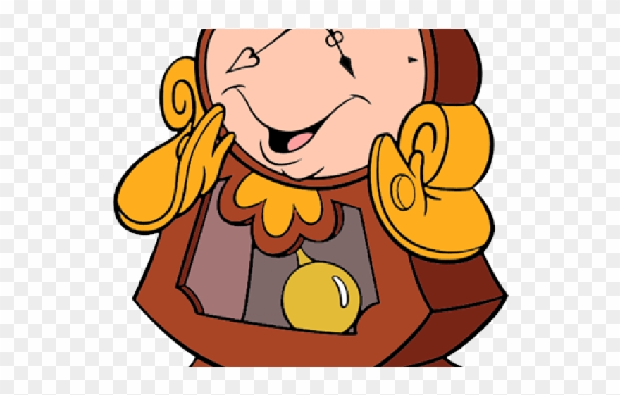 Disney Lumiere And Cogsworth Clipart