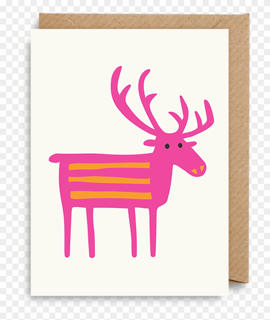 Pin By Scott Shinba On Embroidery - Reindeer Clipart