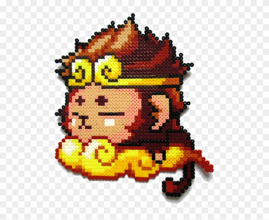 Sun Wukong Pixel Art , Png Download - League Of Legends Wukong Gif Clipart