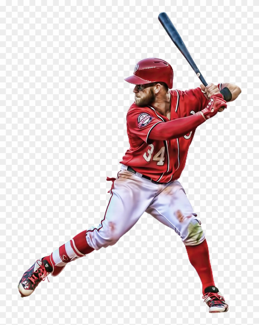 Baseball Player Png Clipart