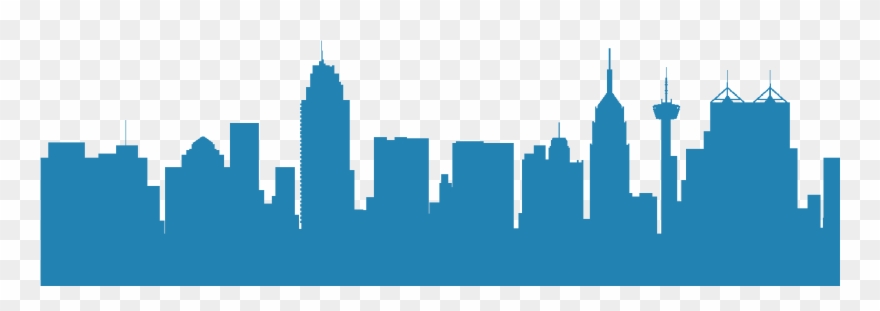 San Antonio Skyline Png - San Antonio Downtown Tattoo Clipart