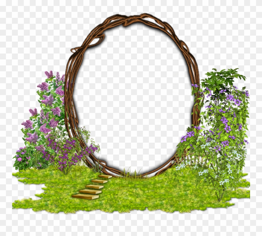 Cadre Cluster Nature - Cadres Nature Clipart