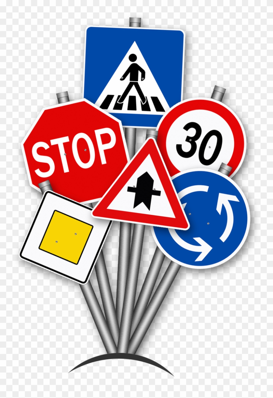 Hier Finden Sie Uns - Clip Art Verkehrsschilder - Png Download