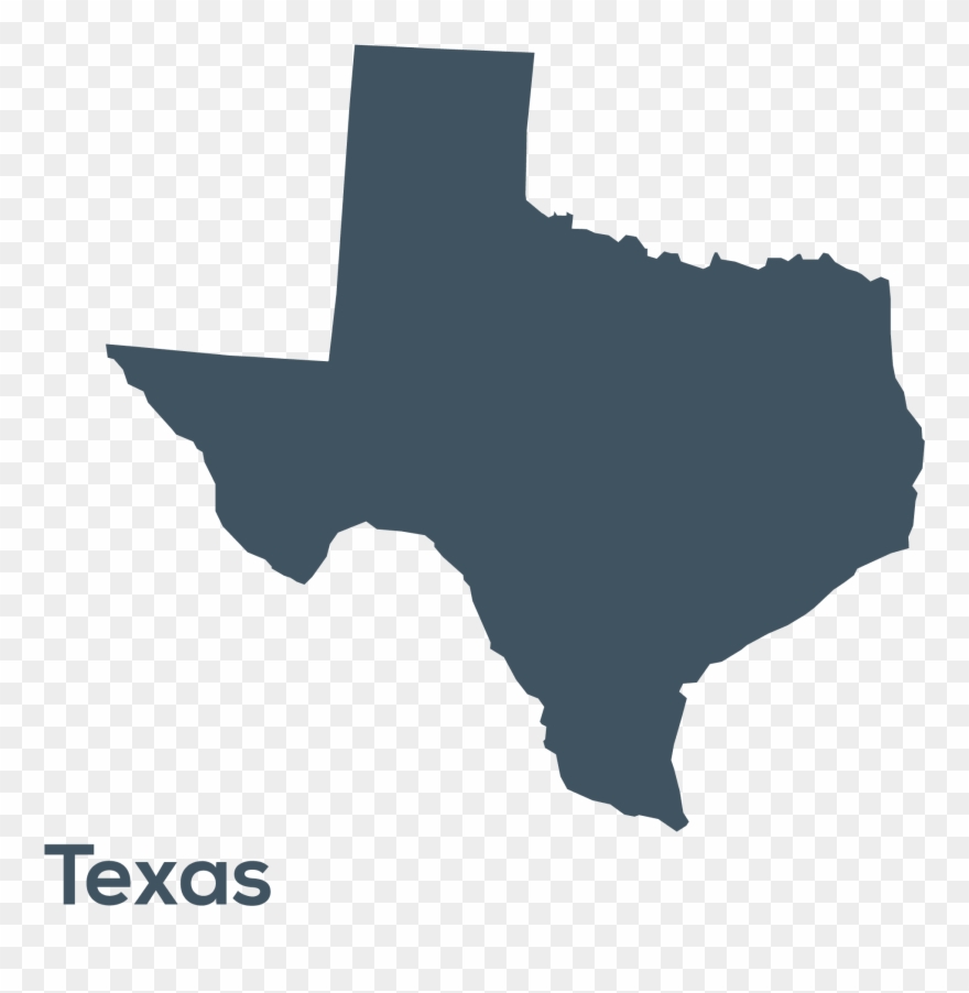 U - S - States - Shapes And Names - Texas - Clipart - Mississippi Abortion Clinic - Png Download