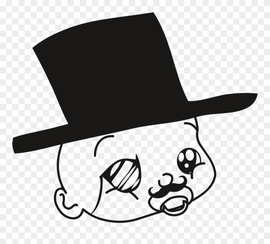 Fedora Drawing Extended - Vector Graphics Clipart