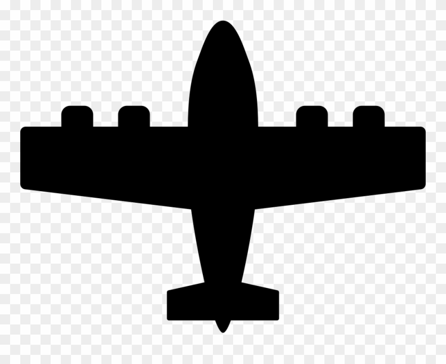 Svg Icon Free Download Transparent Background - Bomber Icon Clipart