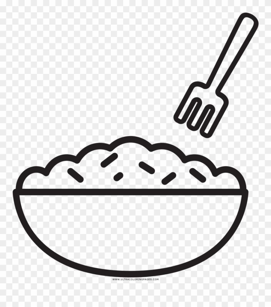 Almoo Desenho Para Colorir Clipart