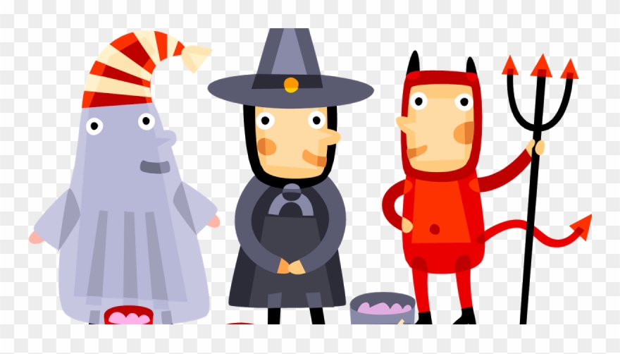 Trick Or Treating Poem Clipart