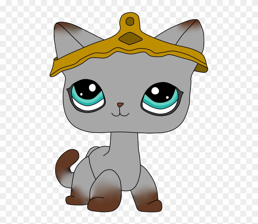 Auf Der Isar Mit Dem Isarfloßteam - Lps Shorthair Cat Drawings Clipart