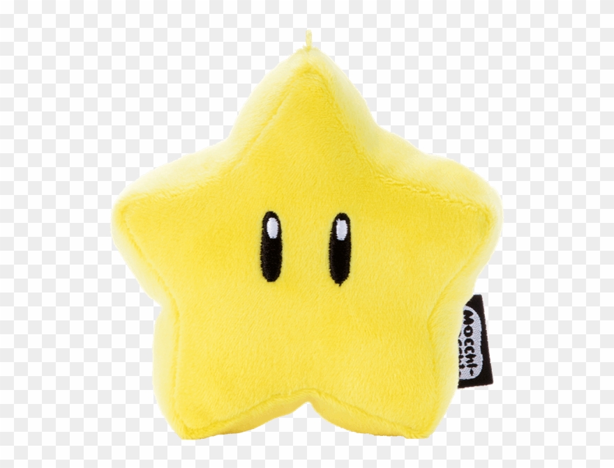Plushes - Mario Power Star Plush Clipart