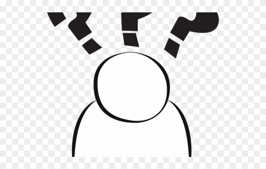 Upside Down Clipart Confused - Clip Art - Png Download